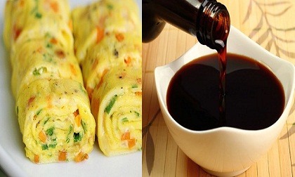 Học theo đầu bếp Mỹ, cô gái cho nước tương vào trứng rán và nhận được kết quả bất ngờ