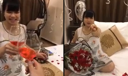 Ông chồng của năm tổ chức tiệc sinh nhật trong mơ cho vợ bầu khiến hội chị em ghen tị