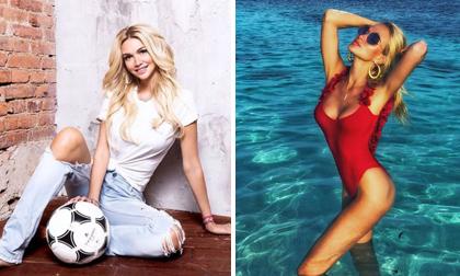 Vẻ đẹp nóng bỏng của Hoa hậu Nga - đại sứ World Cup 2018