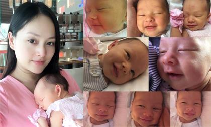 Loạt ảnh cận mặt đáng yêu của con gái diễn viên Lan Phương 