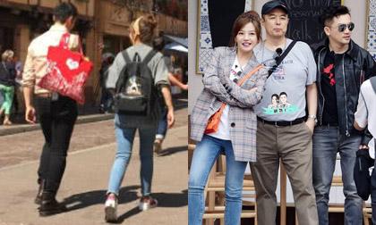 Triệu Vy đi chợ với Huỳnh Hiểu Minh, 'Hoàng A Mã' Trương Thiết Lâm hội ngộ 'con trai, con dâu' ở Pháp