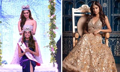 Vẻ đẹp sắc sảo của Tân Hoa hậu Ấn Độ 2018