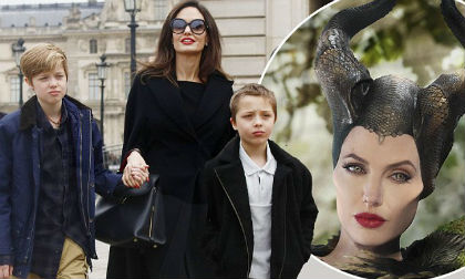 Angelina Jolie tức giận khi Brad Pitt không cho 2 con tham gia phim 'Tiên hắc ám 2'