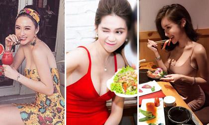 Đi ăn uống ở nhà hàng, các mỹ nhân Việt cũng phải hở bạo thế này mới chịu!