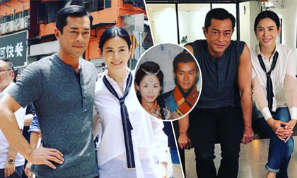 Cặp đôi nổi tiếng Hong Kong Cổ Thiên Lạc và Tuyên Huyên tái hợp sau gần 20 năm