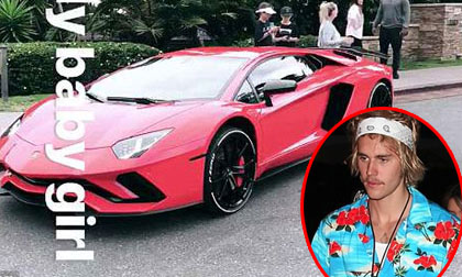 Justin Bieber tậu siêu xe Lamborghini mới trị giá khoảng 11,5 tỷ đồng