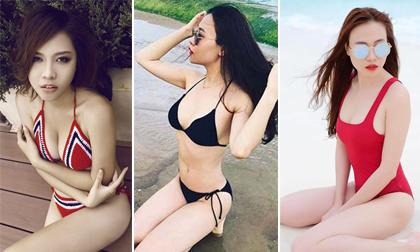 Những lần diện bikini khiến fan 'há hốc' của bạn gái Cường Đô la