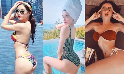 Học ngay cách tạo dáng 'thần thánh' của sao Việt khi đi biển để bạn bè vào xem phải like rầm rầm