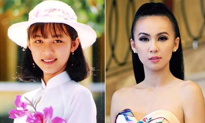 Quá khác lạ so với ảnh chụp 20 năm trước, Huyền Ny bị nghi ngờ đã đụng 'dao kéo'