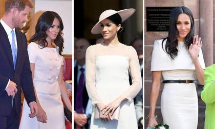Thời trang 'thăng cấp', một bước đến danh hiệu 'icon thời trang thế giới' của Meghan Markle sau khi kết hôn