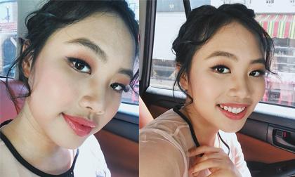 Trang điểm đậm, Phương Mỹ Chi như thiếu nữ trưởng thành khó nhận ra