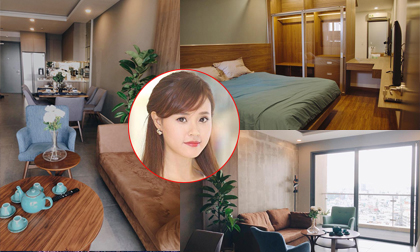 Không gian căn hộ nhìn thẳng xuống hồ bơi và sông Bến Nghé của Midu