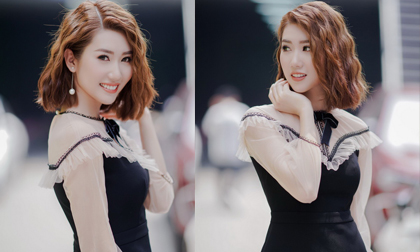 Cô vợ xấu tính Thúy Ngân trong 'Gạo nếp gạo tẻ' đẹp lạ với mốt tóc xù