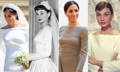 Gu thời trang của công nương Meghan Markle thì ra được lấy cảm hứng từ Audrey Hepburn?