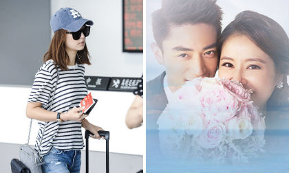 Lâm Tâm Như bay đến Thượng Hải để kỷ niệm 2 năm ngày cưới với ông xã Hoắc Kiến Hoa 