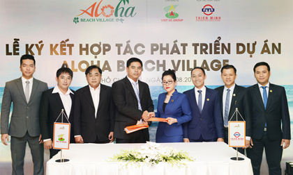 Thiên Minh hợp tác cùng Tập đoàn Việt Úc phát triển dự án Aloha Beach Village