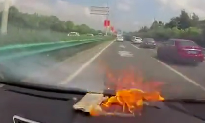 iPhone 6 bất ngờ nổ tung rồi bốc cháy trong xe ô tô