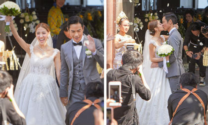 Cận cảnh hôn lễ hàng triệu USD của Trịnh Gia Dĩnh và Hoa hậu Hong Kong