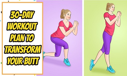 Các bài tập vừa giảm cân vừa loại bỏ tình trạng mông chảy xệ và căng tròn trở lại