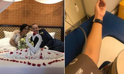 Ngay đêm cưới, Lý Thanh Thảo 'Mùi ngò gai' gặp phải sự cố bất ngờ