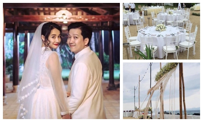 An ninh thắt chặt trong lễ đính hôn của Trường Giang - Nhã Phương, khách mời và nhân viên bị cấm dùng điện thoại