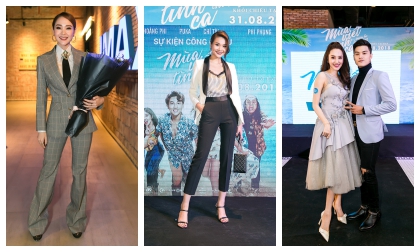 Song Hằng ấn tượng với phong cách menswear, Linh Chi lần đầu xuất hiện bên Lâm Vinh Hải sau tuyên bố vợ chồng