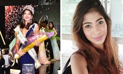 Tân Hoa hậu Hoàn vũ Singapore 2018 bị chê kém sắc, thua xa cả Á hậu 2