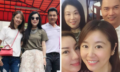 Lâm Tâm Như lộ mặt tròn xoe khi gặp gỡ 'Triển Chiêu' sinh ra ở Việt Nam và bạn bè