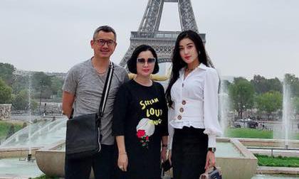 Á hậu Huyền My và bố mẹ tận hưởng kì nghỉ ở Paris hoa lệ 