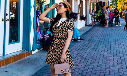 Xao xuyến tâm hồn với vẻ đẹp của Angel Phạm tại phố cổ Helen Georgia 