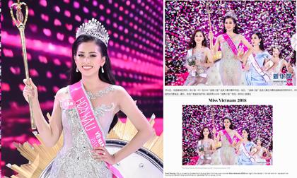 Báo nước ngoài hết lời khen ngợi nhan sắc xinh đẹp của Tân Hoa hậu Việt Nam 2018 Trần Tiểu Vy