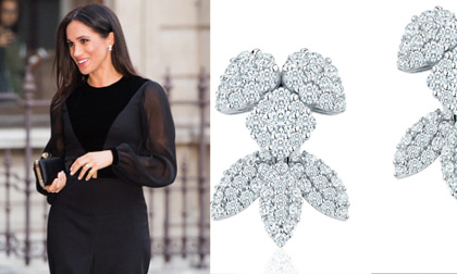 Xem giá tiền mới biết Công nương Meghan Markle là tay chơi hàng hiệu thứ thiệt