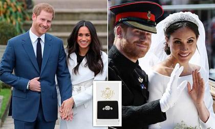 Cung điện Buckingham rao bán bản sao nhẫn đính hôn của Meghan Markle với giá kém hàng nghìn lần bản chính
