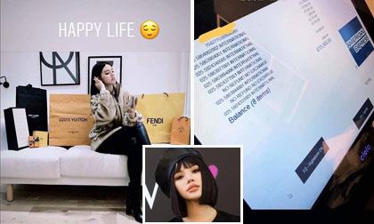 Hoa hậu 'Hội con nhà giàu Việt' Jolie Nguyễn chi hơn nửa tỉ trong vài tiếng mua sắm hàng hiệu ở Anh