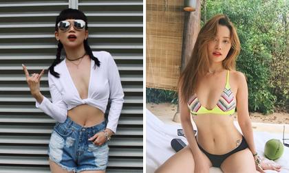 Trước khi bị chỉ trích vì mặc đồ 'thiếu vải' chụp ảnh cưới, gu thời trang của Sĩ Thanh nóng bỏng đến mức nào?