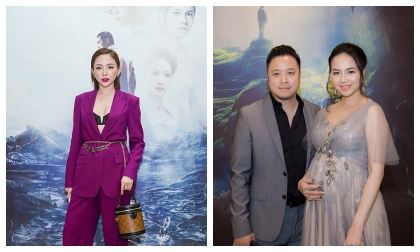 Tóc Tiên rạng rỡ giữa tin đồn đã đính hôn, Đinh Ngọc Diệp vác bụng bầu tới sự kiện