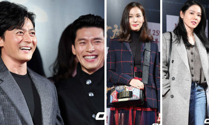 2 quý ông Jang Dong Gun và Hyun Bin cùng dàn sao khủng hội tụ trong buổi chiếu VIP phim về xác sống 