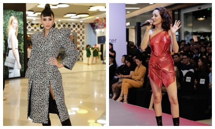 Võ Hoàng Yến, Bảo Anh diện trang phục gợi cảm, “thiêu đốt” ánh nhìn tại cuộc thi thiết kế