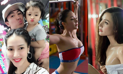 Nhan sắc nóng bỏng của mẹ ruột con gái 3 tuổi Hồ Việt Trung giấu kín nhiều năm qua