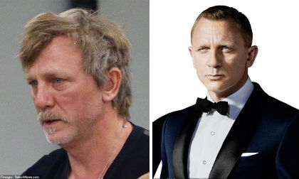  Còn đâu “Điệp viên 007” chất ngầu, Daniel Craig tàn tạ, bơ phờ vì làm ông bố bỉm sữa 