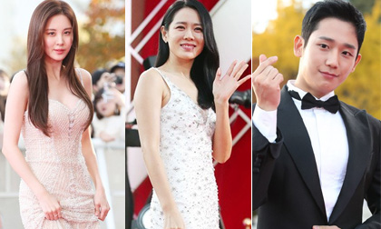 Thảm đỏ The Seoul Awards: Mỹ nhân SNSD đẹp xuất thần, cặp 'Chị đẹp' tái hợp