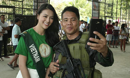 Nguyễn Phương Khánh bị sốt cao ngay trước thềm chung kết Miss Earth 2018