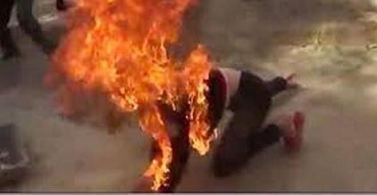 Chồng 9x tưới xăng đốt vợ sau bản án ly hôn