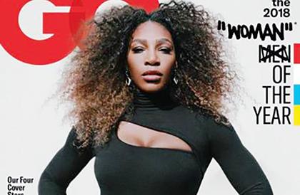 Serena Willians xuất hiện trên trang bìa 'người phụ nữ của năm' gây bức xúc