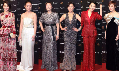 Củng Lợi và Lưu Gia Linh cùng loạt sao Hoa ngữ hàng đầu đổ bộ thảm đỏ Kim Mã lần thứ 55