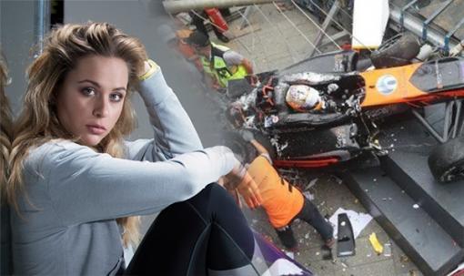 Nữ tay đua xinh đẹp thoát chết thần kỳ ở tốc độ 276km/h