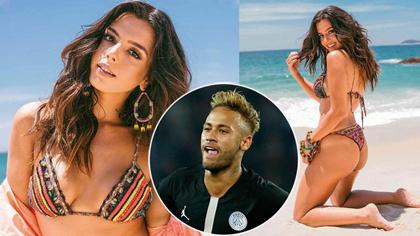 Vẻ đẹp nóng bỏng của tình mới khiến danh thủ Neymar 'đá' bạn gái lâu năm không thương tiếc