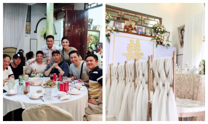 Không gian lễ vu quy của Hoa hậu Đại dương Đặng Thu Thảo cùng chồng doanh nhân điển trai