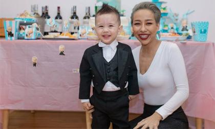 Con trai Thảo Trang cực tuấn tú, đáng yêu trong tiệc sinh nhật tròn 2 tuổi