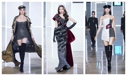 Thanh Hằng, Hoàng Thùy, Kỳ Duyên: 3 mỹ nhân đặc biệt nhất trong show NTK Chung Thanh Phong